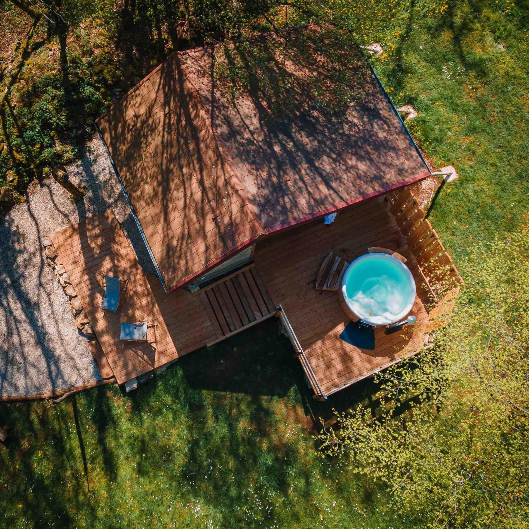 Les Cabanes Du Val De Loue - Hebergements Atypiques Tout Confort Charnay  Екстер'єр фото